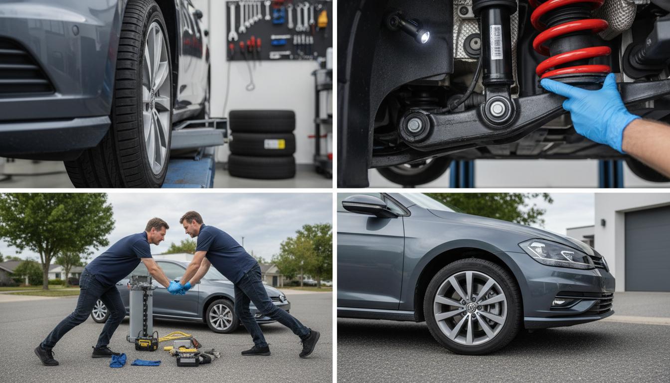 Диагностика подвески перед ТО: чек-лист для владельца VW